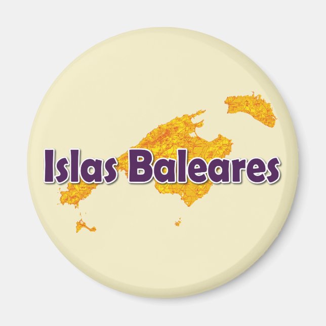 Balearic Islands Magnet (Front)