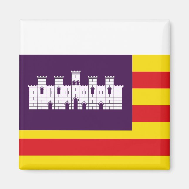 Balearic Islands, Spain Magnet (Front)