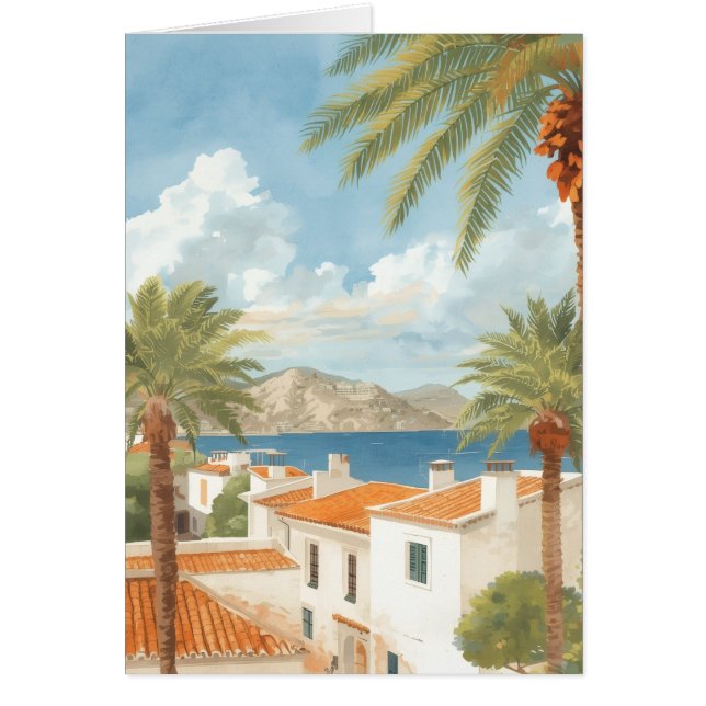 Balearic Islands Vintage French Travel (Front)