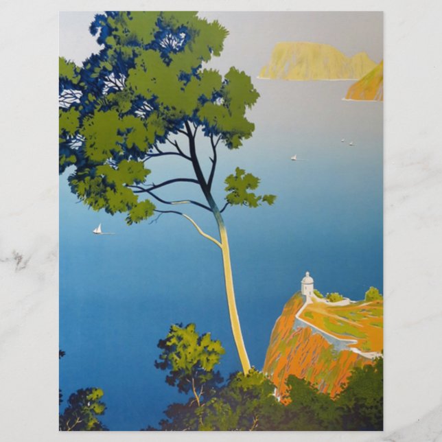 Balearic Islands Vintage French Travel (Front)