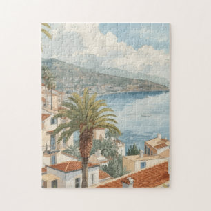 Balearic Islands Vintage French Travel Jigsaw Puzzle