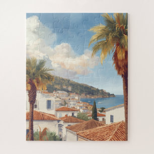 Balearic Islands Vintage French Travel Jigsaw Puzzle
