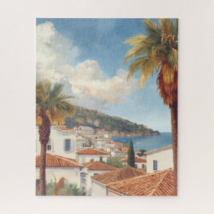 Balearic Islands Vintage French Travel Jigsaw Puzzle