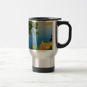 Balearic Islands Vintage French Travel Travel Mug
