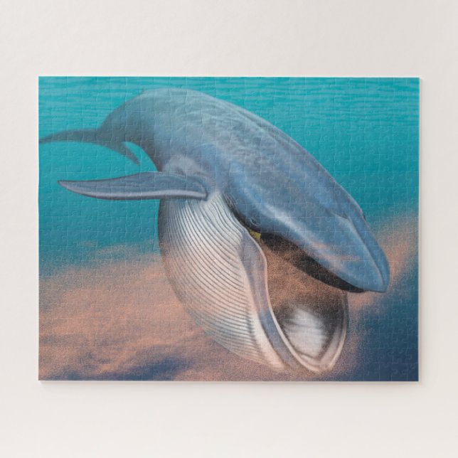 Baleen Whale Jigsaw Puzzle (Horizontal)