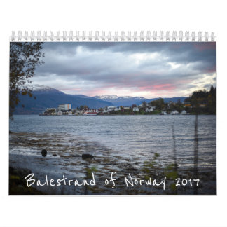 Balestrand of Norway Calendar 2017