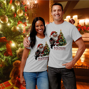Balfour Scottie Dog Christmas Personalised T-Shirt