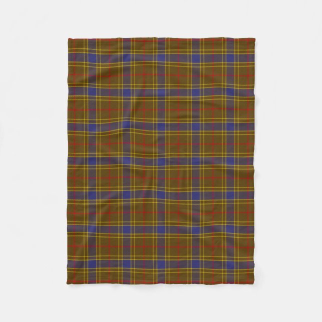 Balfour Tartan Fleece Blanket (Front)
