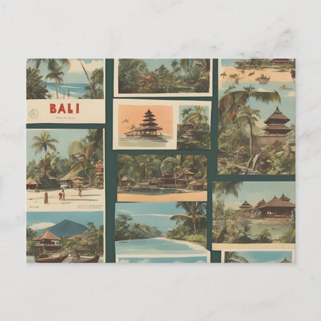 Bali (12) postcard (Front)