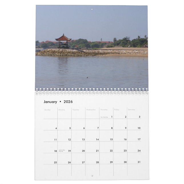 Bali 2013 calendar (Jan 2026)