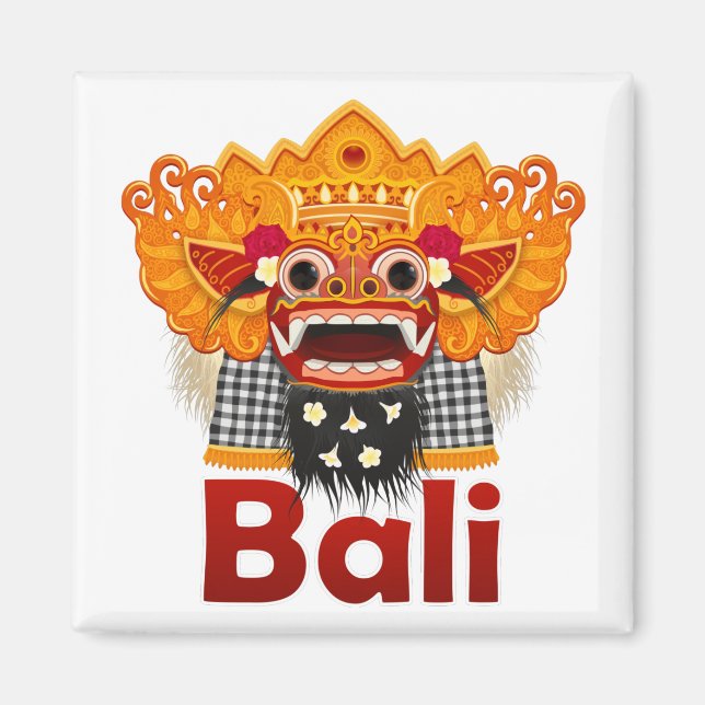 Bali Barong Magnet (Front)