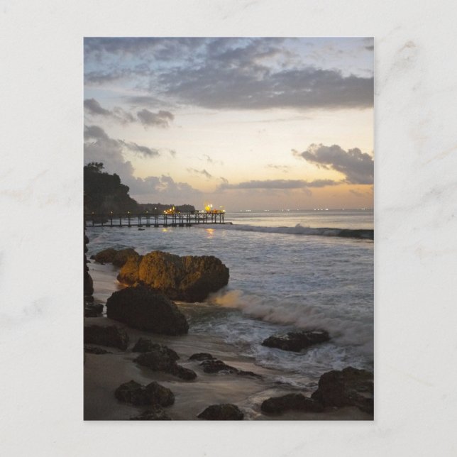 Bali beach view postcard (Front)