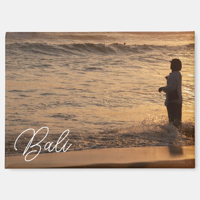 Bali Fisherman - Magnet (Front)