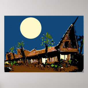 Bali Hai at Pontchartrain Beach Poster