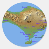 Bali Holliday Map