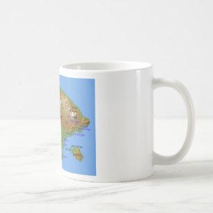 Bali Holliday Map Coffee Mug
