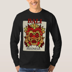 Bali Indonesia Dragon Mask Island Travel Holiday A T-Shirt