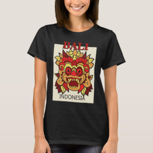 Bali Indonesia Dragon Mask Island Travel Holiday A T-Shirt