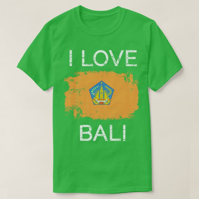 Bali Indonesia Gift T-Shirt (Design Front)