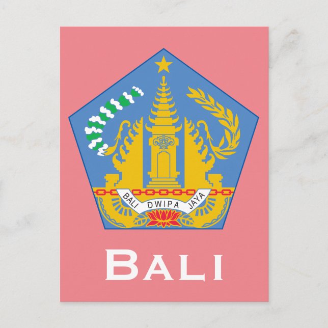 Bali, Indonesia (Lesser Sunda Islands) Postcard (Front)
