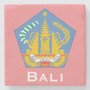 Bali, Indonesia (Lesser Sunda Islands) Stone Coaster