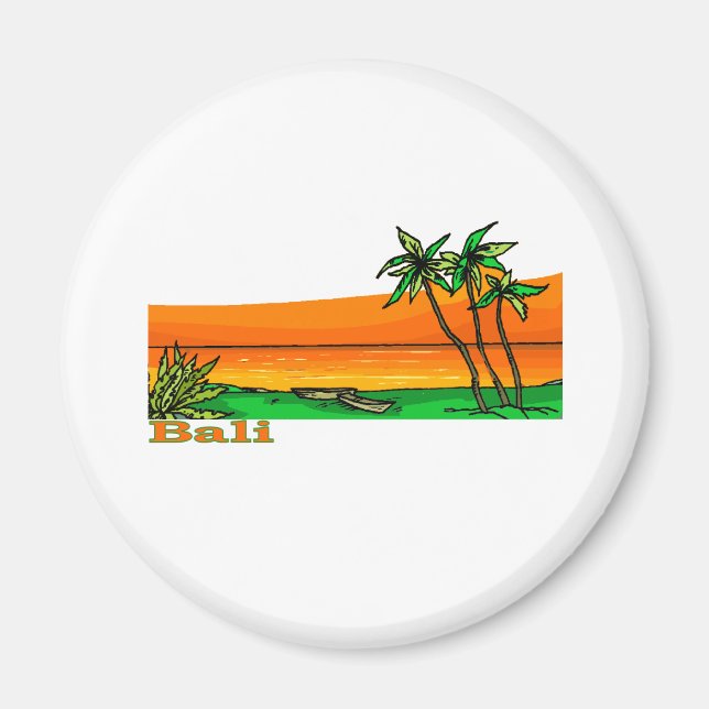 Bali, Indonesia Magnet (Front)