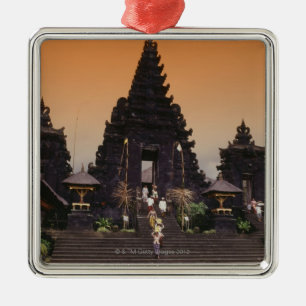 Bali, Indonesia Metal Tree Decoration