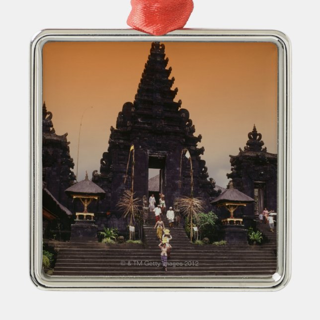 Bali, Indonesia Metal Tree Decoration (Front)