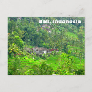 Bali, Indonesia Postcard