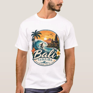 Bali, Indonesia Surfing T-Shirt