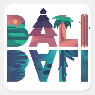 Bali Indonesia Travel  Sticker