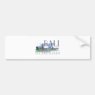 Bali Island Of Gods Bumper Sticker
