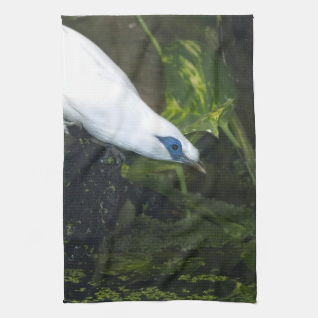 Bali Myna Tea Towel (Vertical)