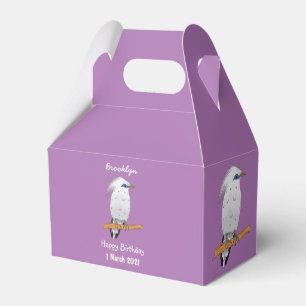 Bali Myna tropical exotic bird Favour Box
