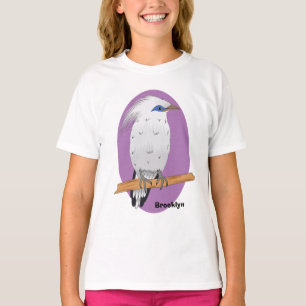 Bali Myna tropical exotic bird  T-Shirt