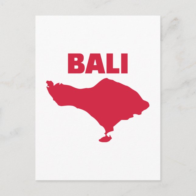 Bali Postcard (Front)