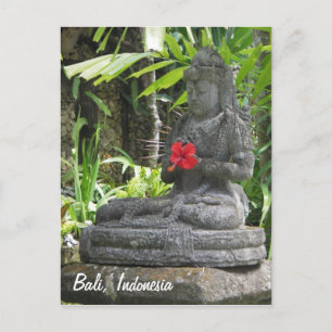 Bali Statue Postcard