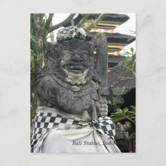 Bali Statue Postcard