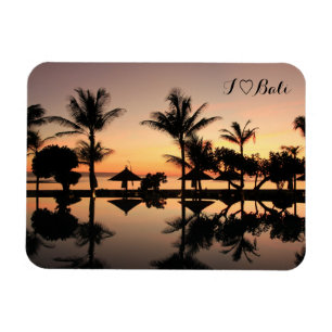 Bali sunset magnet