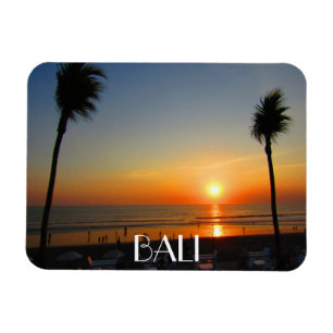 bali sunset seminyak magnet