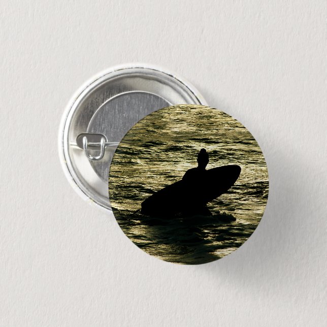 Bali Surfer Golden Hour Badge (Front & Back)