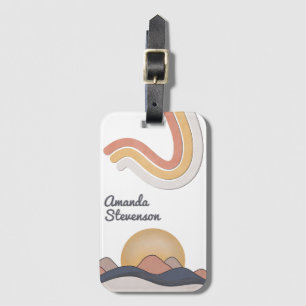 Bali Tropical Island Personalised Luggage Tag