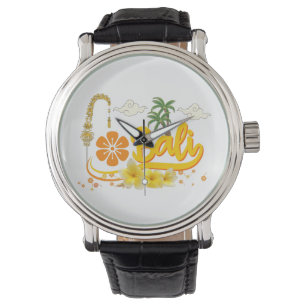 Bali Vacation Tropical Island Beach Matching Watch