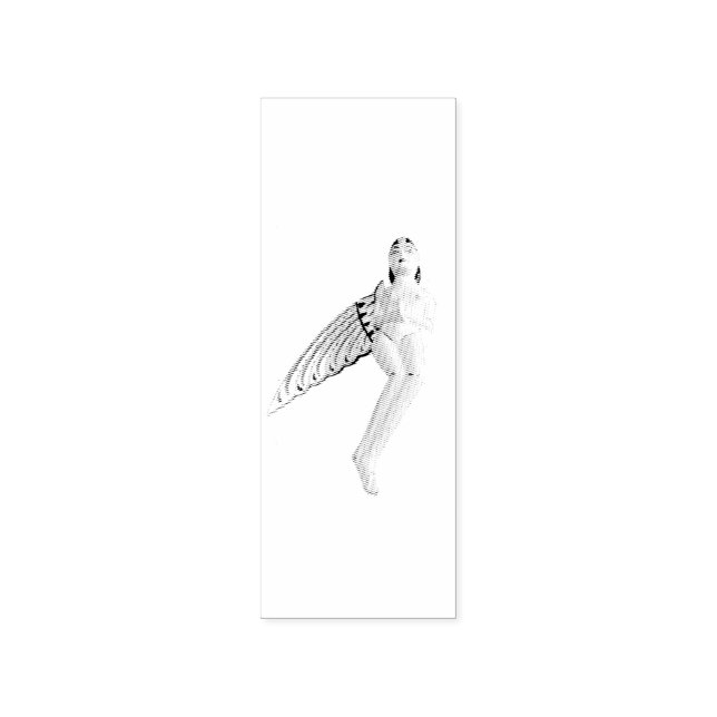 Bali Winged Goddess Thunder_Cove Rubber Stamp (Imprint)