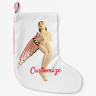 Bali Winged Goddess Thunder_Cove  Small Christmas Stocking