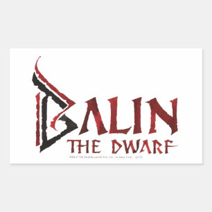 Balin Name Rectangular Sticker