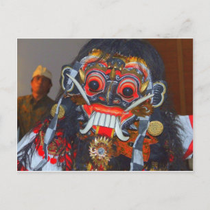 balines dancer postcard