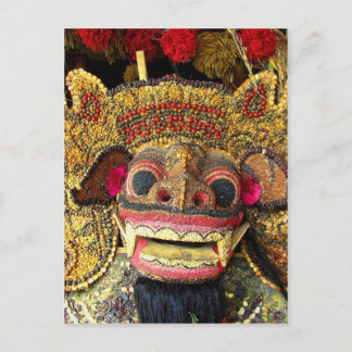 Balinese Barong 2 Postcard