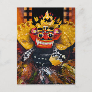 Balinese Barong Postcard