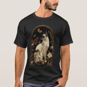 Balinese Cat Flower T-Shirt